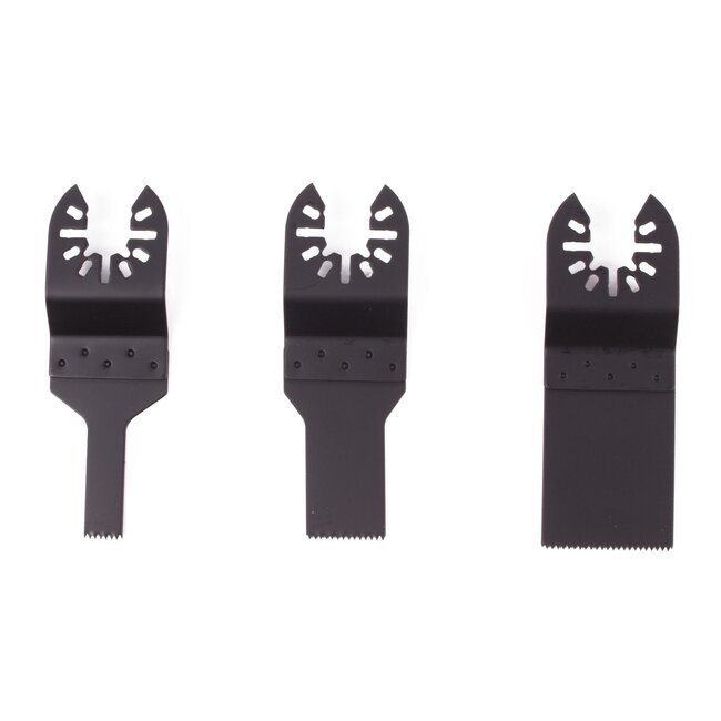 Hofftech Multitool zaagblad set - 3-delig - veelzijdig - precisie - 10 mm, 20 mm, 35 mm