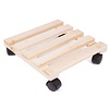 Benson Meubel - Planten Trolley Hout 30 x 30 cm Benson Meubel - Planten Trolley Hout 30 x 30 cm