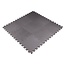 Benson Zwarte puzzel vloertegels - anti-slip - weerbestendig - 30 x 30 cm - 9 stuks