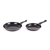 Benson Koekenpan Set - Ø 20 en 25 cm - Staal Benson Koekenpan Set - Ø 20 en 25 cm - Staal