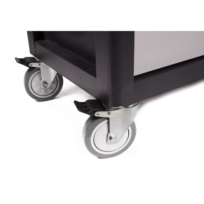 Benson XXL gereedschapswagen - 399-delig - 7 laden - zwart/zilver