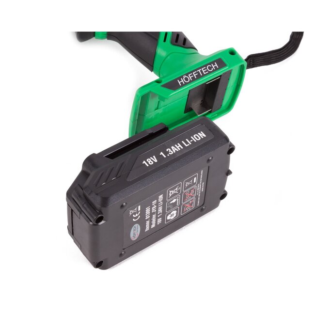 Hofftech Accu luchtpomp - 18V - 2-in-1 functie - Diverse opzetstukken - 45 m³/h