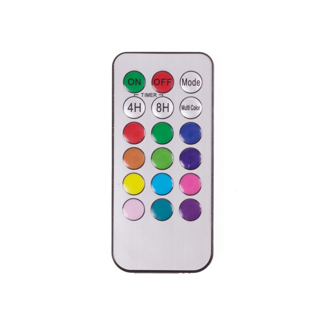 Benson LED kaarsen set - RGB - met afstandsbediening - 3 stuks - realistische vlam