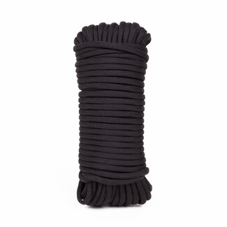 Benson Nylon paracord - 3 mm dik - 15 meter - zwart - weerbestendig - max 125 kg