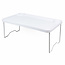 Benson Opklapbare laptop tafel - Kunststof - Wit - 57 x 35 x 23 cm