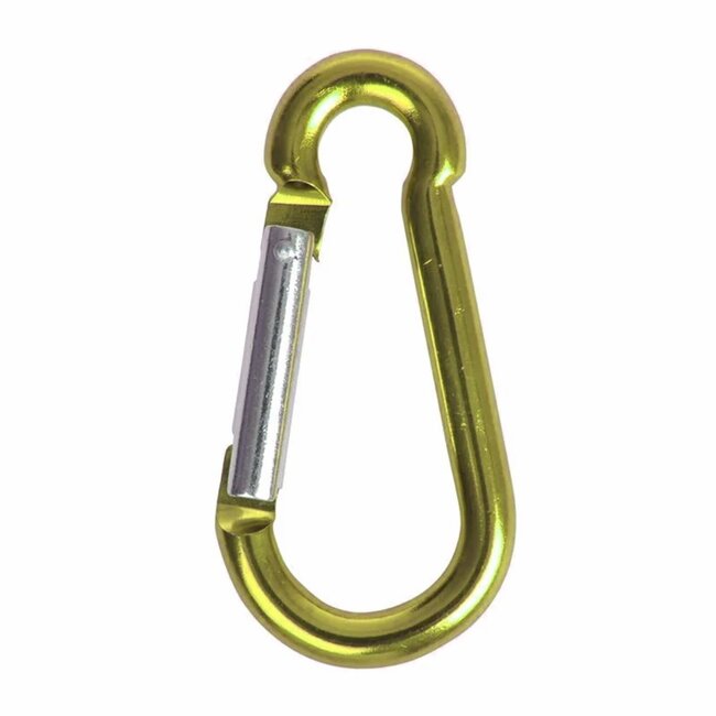 Seilflechter Aluminium karabijnhaak - 8 x 80 mm - 35 kg hefvermogen - per stuk