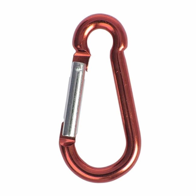 Seilflechter Aluminium karabijnhaak - 8 x 80 mm - 35 kg hefvermogen - per stuk