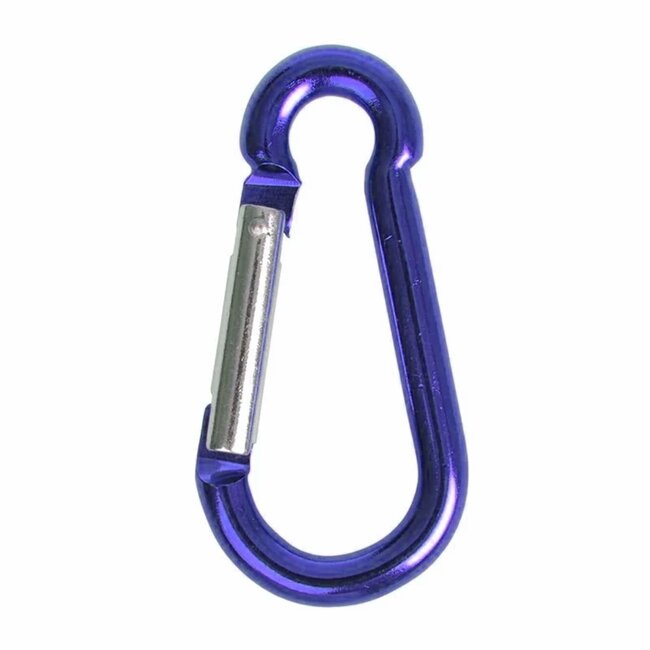 Seilflechter Aluminium karabijnhaak - 8 x 80 mm - 35 kg hefvermogen - per stuk