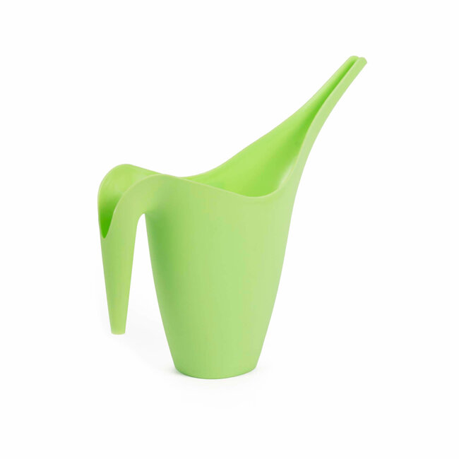 Benson Groene kunststof gieter - open design - 1 liter - lichtgewicht en duurzaam