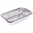 Benson Grillschalen set - aluminium - 25 x 14 x 5,5 cm - 5 stuks - zilver