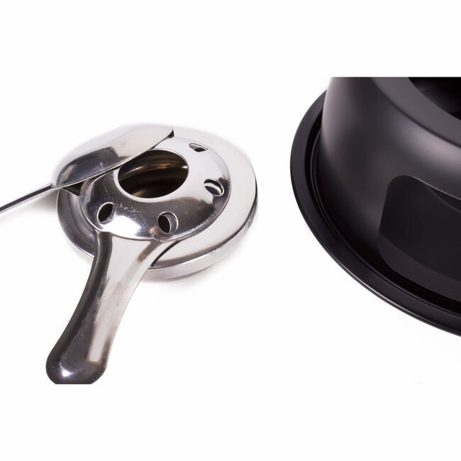 Benson Fondueset - 6 personen - veelzijdig - zwart - 18 x 9 cm