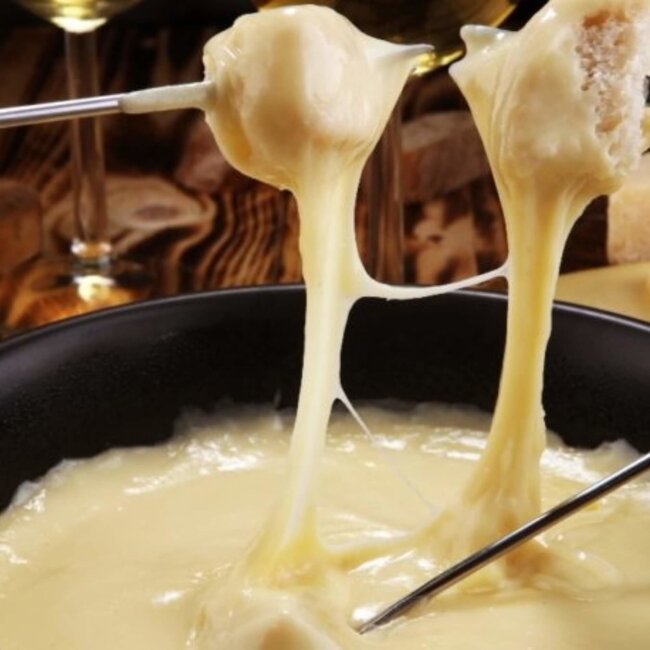 Benson Fondueset - 6 personen - veelzijdig - zwart - 18 x 9 cm