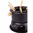 Benson Fondueset - 6 personen - veelzijdig - zwart - 18 x 9 cm