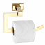 REA Erlo Toiletrolhouder Wandmodel - 6.9 x 20 x 13 cm - Glans Goud