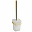 REA Erlo Toiletborstelhouder Wandmodel - 14 x 9.3 x 33 cm - Glans Goud