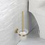 REA Mist Toiletborstelhouder Wandmodel - 7 x 31 cm - Glans Goud