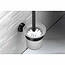 REA Mist Toiletborstelhouder Wandmodel - 7 x 31 cm - Zwart