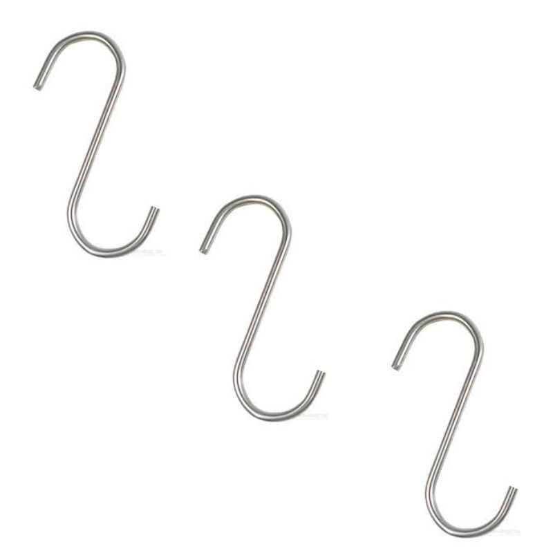 Hofftech S Haak Chroom 100 Mm 3 Stuks hofftech kopen in de aanbieding