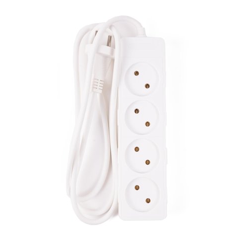 Benson Stekkerdoos 4 Voudig - 1.5 meter - Wit Benson Stekkerdoos 4 Voudig - 1.5 meter - Wit
