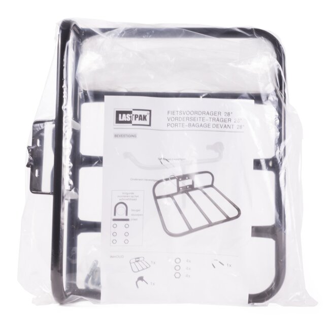 Benson Voordrager fiets - laag model - 26 & 28 inch - zwart - 15 kg draaggewicht