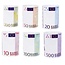 Benson Spaarpot in blikvorm - eurobrief design - 14.5 x 10 cm - assorti