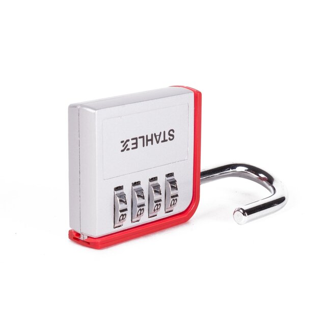 Stahlex Hangslot met cijfercode - aluminium - 85 mm - 4-cijferige combinatie