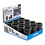 Benson Zelfdovende asbak - glow in the dark - zwart - 10.6 x 8 x 8 cm