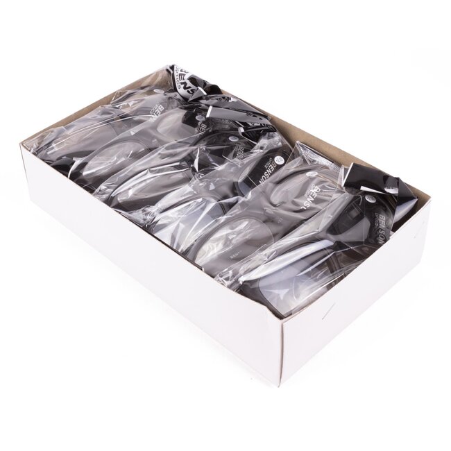 Benson Modieuze leesbril - lichtgewicht - zwart montuur - sterkte +4.00