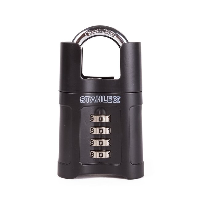 Stahlex Cijferslot - Heavy Duty - 50 mm - 9999 combinaties - Zwart
