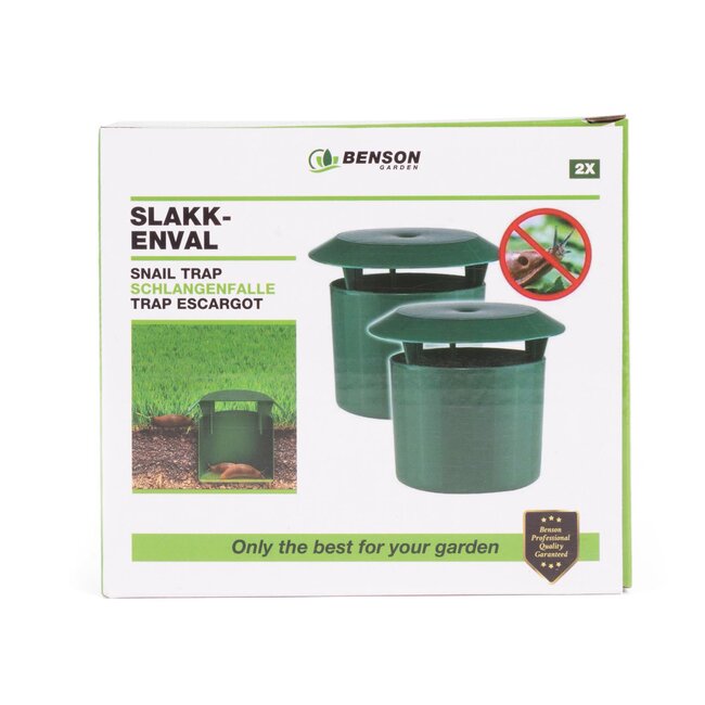 Benson Slakkenval - Milieuvriendelijk - Groen - 2 stuks