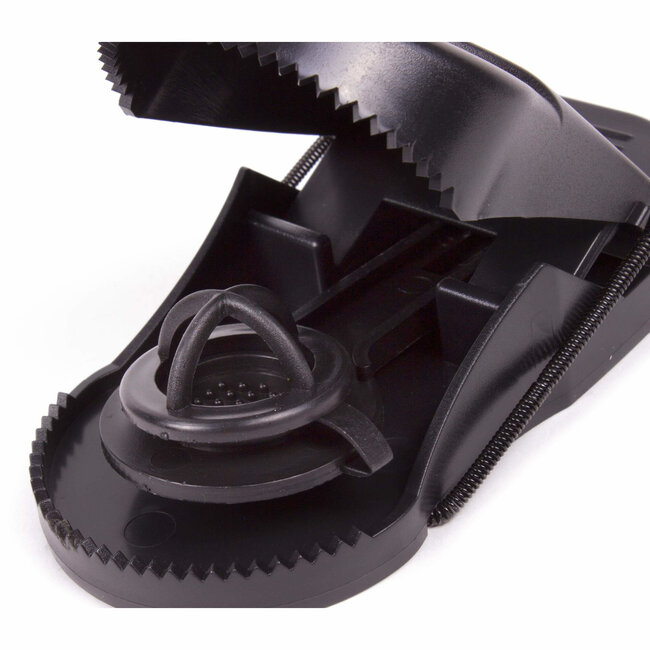 Benson Ratten- en muizenval - Veermechanisme - Herbruikbaar - 140 x 70 mm - Zwart