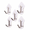 Benson Zelfklevende Haken Set - Verwijderbaar - 3.3 x 3.3 cm - Wit - 5 stuks Benson Zelfklevende Haken Set - Verwijderbaar - 3.3 x 3.3 cm - Wit - 5 stuks