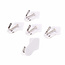 Benson Zelfklevende haken - Verwijderbaar - 3,3 x 3,3 cm - Wit - 5 stuks