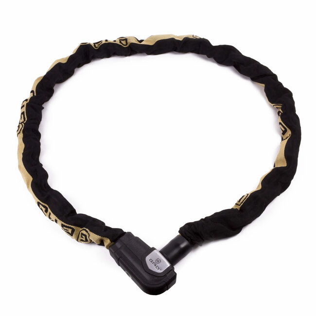 GAD Kettingslot - Art Keurmerk - Zwart - 10 x 1700 mm - Krasbestendige Hoes