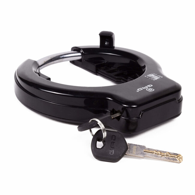 GAD Ringslot - ART Keurmerk - Zwart - Inclusief 2 sleutels - Beveiligd tegen zagen en boren