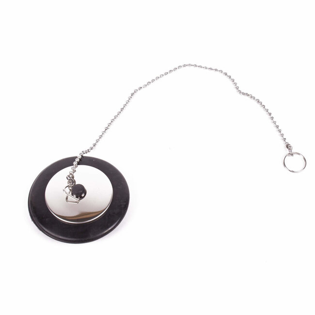 Benson Gootsteendop - Taps toelopend - RVS ketting 30 cm - 50 mm