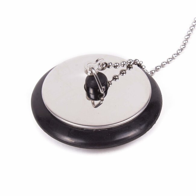 Benson Gootsteendop - Taps toelopend - RVS ketting - 40 mm - 30 cm