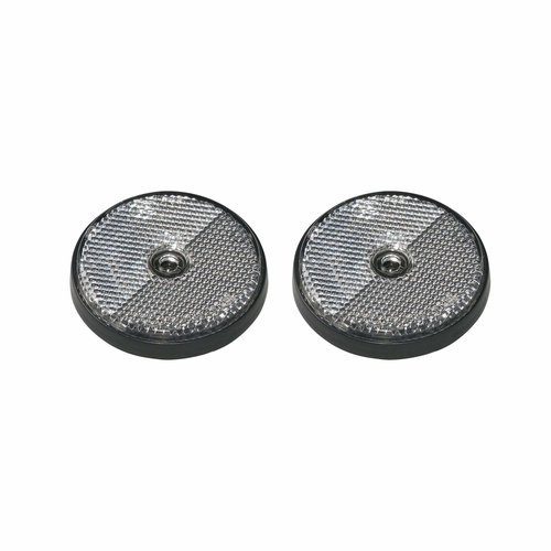 Pro Plus Reflector - Rond - Wit - 60 mm - 2 stuks in Blister Pro Plus Reflector - Rond - Wit - 60 mm - 2 stuks in Blister
