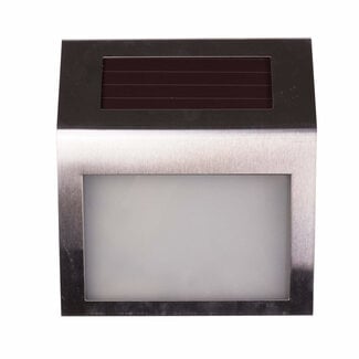 Hofftech LED huisnummer - Solar - RVS - Inclusief cijfers en letters - Eenvoudige installatie