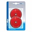 ProPlus Reflector met schroefbevestiging - Ø 60 mm - Rood - 2 stuks