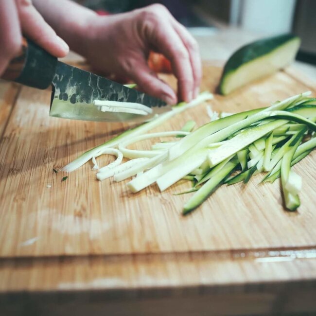 Benson Bamboe snijplank - duurzaam - met handgreep - 24 x 34 x 2 cm