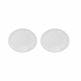 Pro Plus Reflector Zelfklevend - Ø 55 mm - Wit - 2 stuks