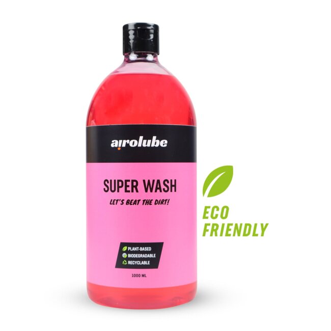 Airolube Natuurlijke fietsshampoo - Super Wash - 1000 ml - Biologisch afbreekbaar - Streeploos resultaat