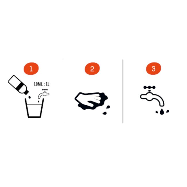 Airolube Natuurlijke fietsshampoo - Super Wash - 500 ml - Biologisch afbreekbaar - Streeploos resultaat