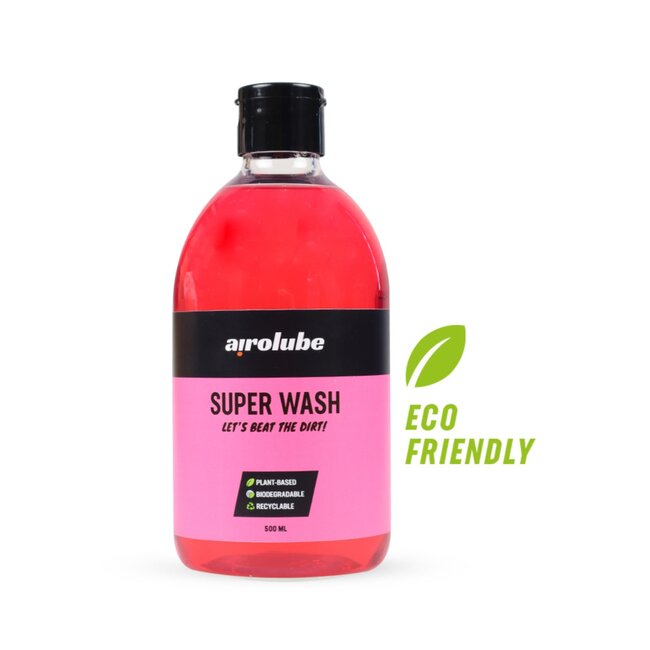 Airolube Natuurlijke fietsshampoo - Super Wash - 500 ml - Biologisch afbreekbaar - Streeploos resultaat