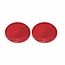 ProPlus Zelfklevende ronde reflectoren - rood - 60 mm - 2 stuks