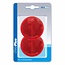 Pro Plus Reflector Zelfklevend - Ø 55 mm - Rood - 2 stuks