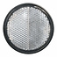 ProPlus Zelfklevende ronde reflector met grondplaat - wit - 55 mm - set van 2