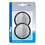 ProPlus Zelfklevende ronde reflector met grondplaat - wit - 55 mm - set van 2