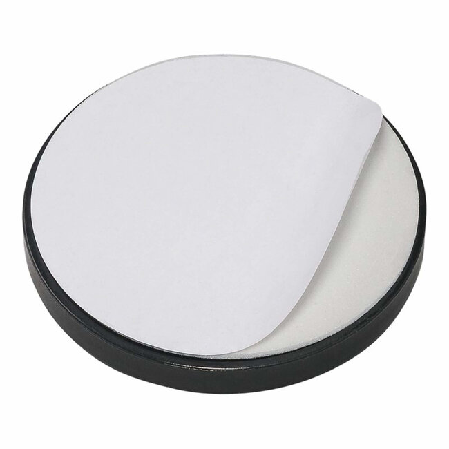 ProPlus Zelfklevende ronde reflector met grondplaat - wit - 55 mm - set van 2